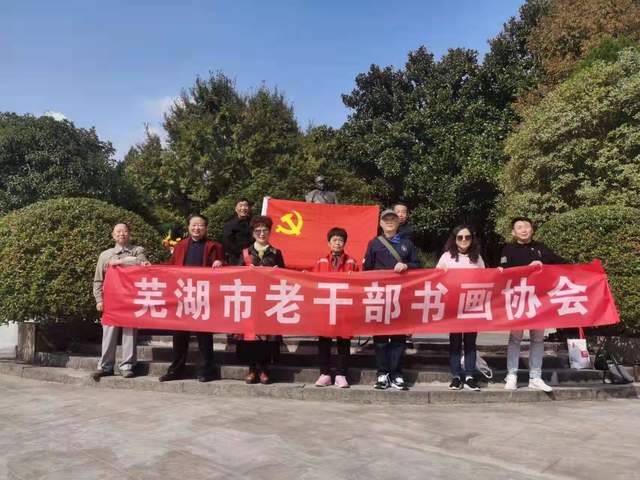 安徽芜湖：老干部书画协会，离退休干部正能量活动典型团队